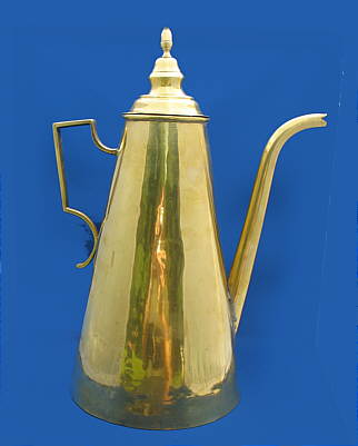 Metalware<br>Archives<br>Dutch Brass Coffeepot