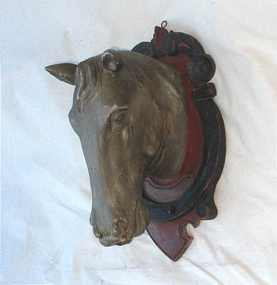 Accessories<br>Accessories Archives<br>SOLD   Carved Wooden Horse Head