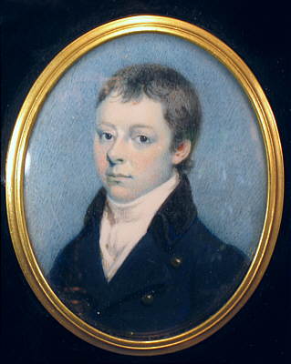 Portrait Miniature of a Young Man