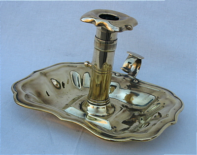 Metalware<br>Archives<br>SOLD  A Brass Chamberstick