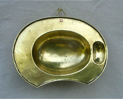 Metalware<br>Archives<br>Brass Bleeding Bowl or Barber's Basin