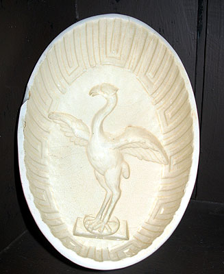 SOLD Liver Bird Creamware Mold