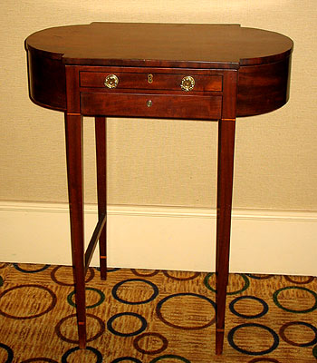 Furniture<br>Furniture Archives<br>SOLD    An Astragal-end Hepplewhite Ladies Desk