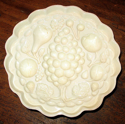 Creamware Mold wtih Fruit