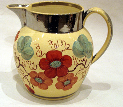 Ceramics<br>Ceramics Archives<br>SOLD An Unusual Lustre Jug