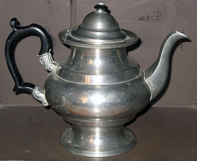 Metalware<br>Other<br>SOLD  An American Pewter Teapot