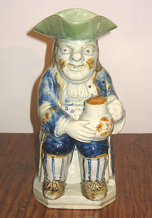 A Pearlware Toby Jug