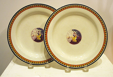 Ceramics<br>Ceramics Archives<br>Pair of Creamware