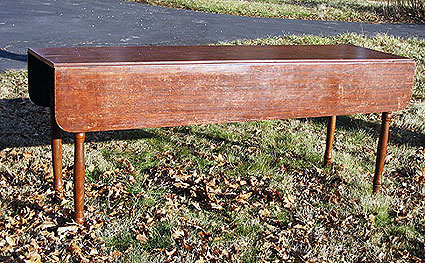 Furniture<br>Furniture Archives<br>SOLD  A Paint Decorated Harvest Table