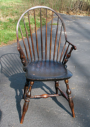 Furniture<br>Furniture Archives<br>SOLD  A Continuous Arm Windsor