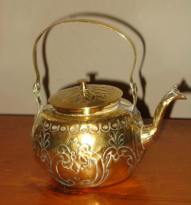 Metalware<br>Archives<br>SOLD  Little Brass Kettle