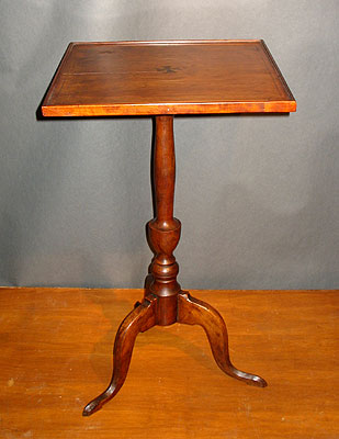 Furniture<br>Furniture Archives<br>SOLD  Cherry tray-top Candlestand