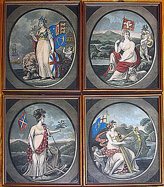 Accessories<br>Archives<br>SOLD  Set of Four Prints of Great Britain