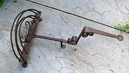 A Wrought Iron Toaster