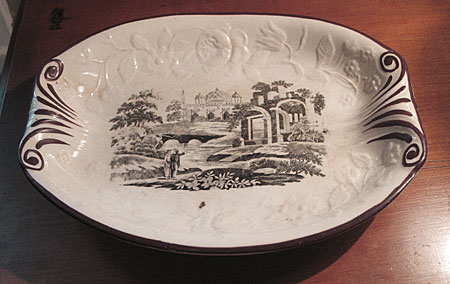 Ceramics<br>Ceramics Archives<br>Two English porcelain transfer stands