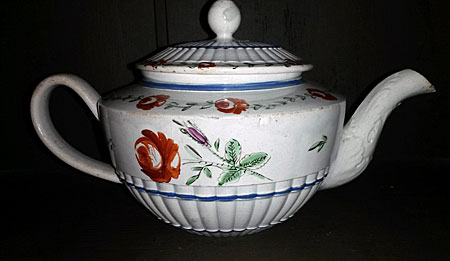 Pearlware Teapot