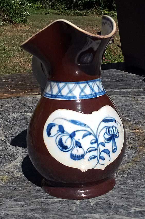 Batavia Pearlware Milk Jug