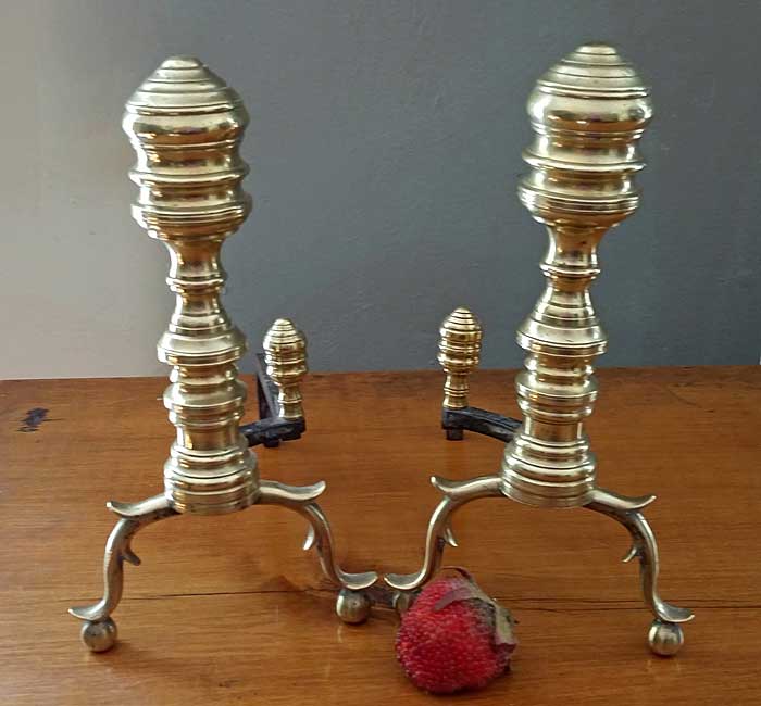 Metalware<br>Archives<br>Pair of Creepers or Miniature Andirons