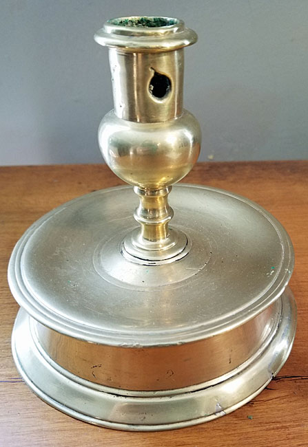 Metalware<br>Archives<br>Brass Capstan Candlestick