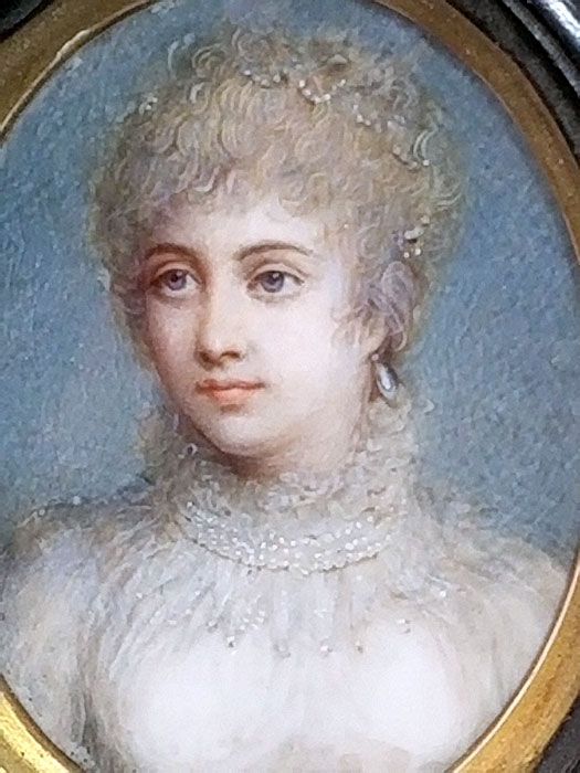 Paintings<br>Archives<br>Miniature Portrait of Sarah Siddons