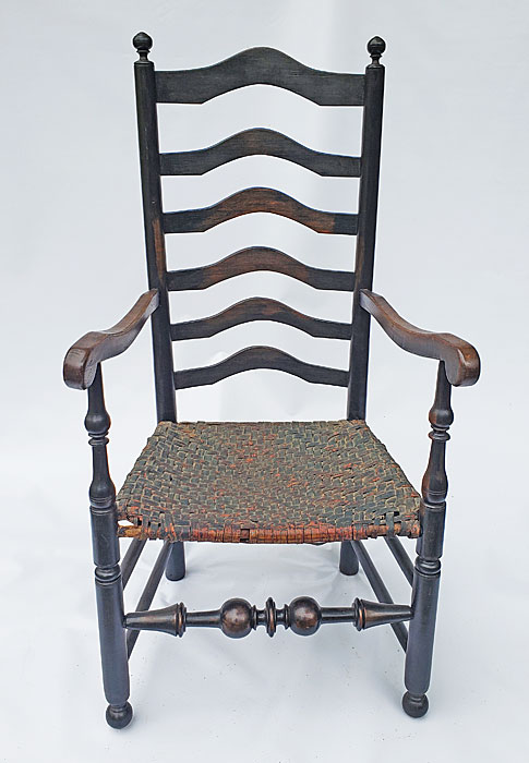 Delaware Valley Slat-back Armchair