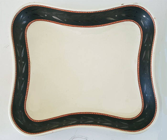 Ceramics<br>Ceramics Archives<br>Rare Border on a Wedgwood Dish