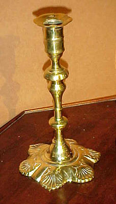 Metalware<br>Archives<br>Queen Anne Candlestick