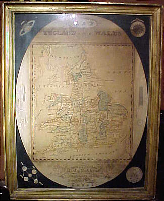 Paintings<br>Archives<br>Watercolor Map by a Schoolboy