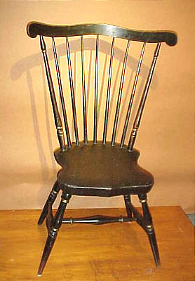 Furniture<br>Furniture Archives<br>SOLD  Fanback Windsor Side Chair
