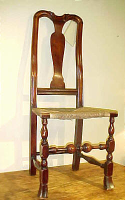 Furniture<br>Furniture Archives<br>SOLD  Queen Anne Side Chair
