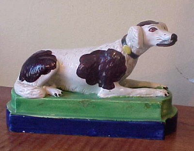 Ceramics<br>Ceramics Archives<br>SOLD   Pearlware Dog