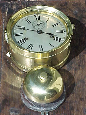 SOLD   Seth Thomas Ship's Clock