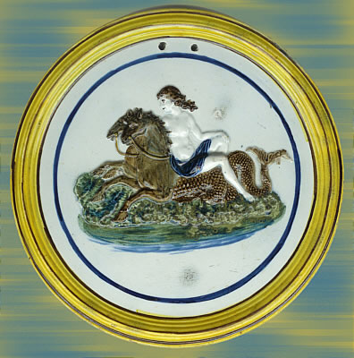 Accessories<br>Archives<br>SOLD   Prattware Mythological Plaque