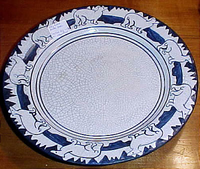 SOLD   Dedham Polar Bear Plate