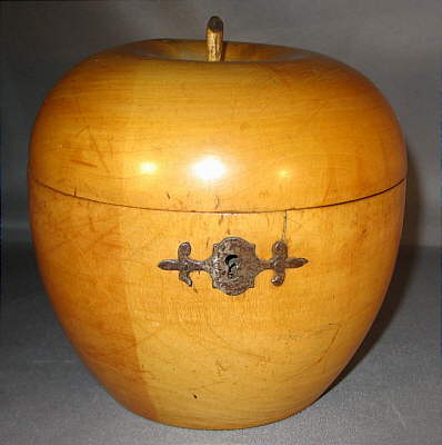 Accessories<br>Accessories Archives<br>SOLD   Apple Tea Caddy