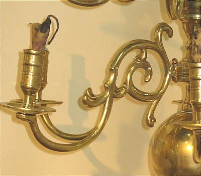 Brass Chandelier