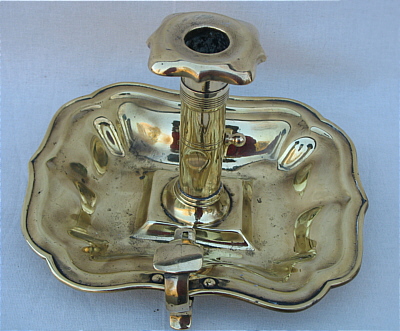 SOLD  A Brass Chamberstick