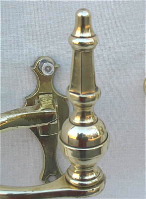 Pair of Steeple Top Jamb Hooks