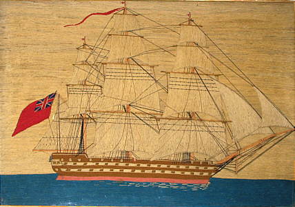 SOLD   British Sailor's Woolwork