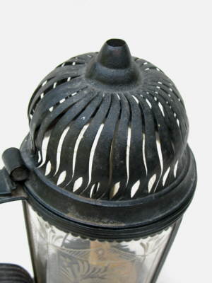 An 18th century Tin & Glass Lantern