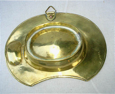 Metalware<br>Archives<br>Brass Bleeding Bowl or Barber's Basin