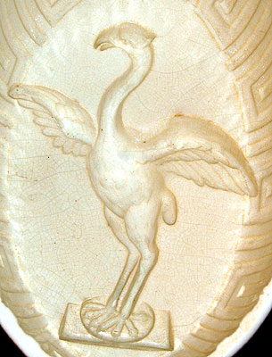 SOLD Liver Bird Creamware Mold