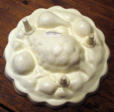 Creamware Mold wtih Fruit