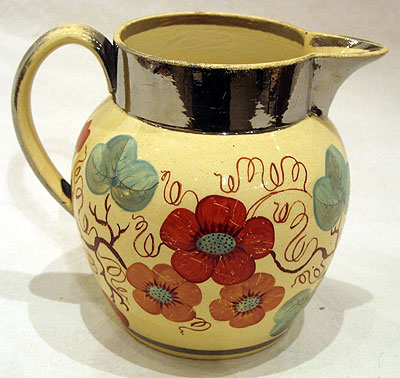 SOLD An Unusual Lustre Jug