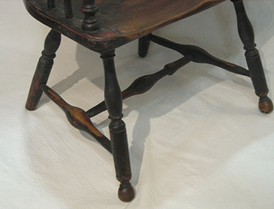 Furniture<br>Furniture Archives<br>A FINE PHILADELPHIA  LOW-BACK CHAIR