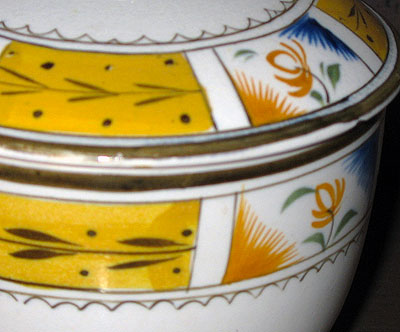 Ceramics<br>Ceramics Archives<br>SOLD  An Early 19th Century Sugar Bowl & Cover