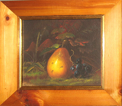 Paintings<br>Archives<br>SOLD  An oil of a pear