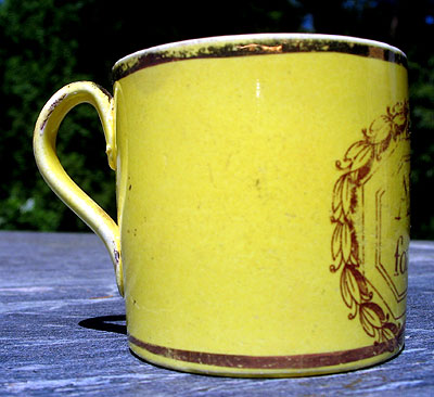 SOLD  Child's Canary Mug