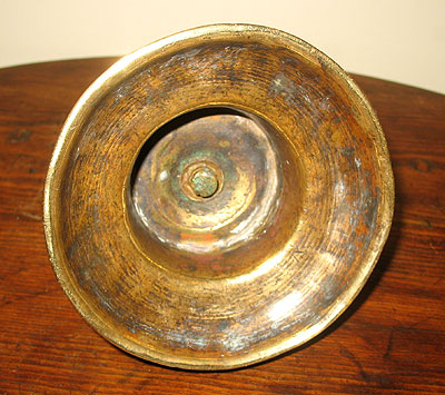 Metalware<br>Archives<br>SOLD A Brass Capstan Candlestick