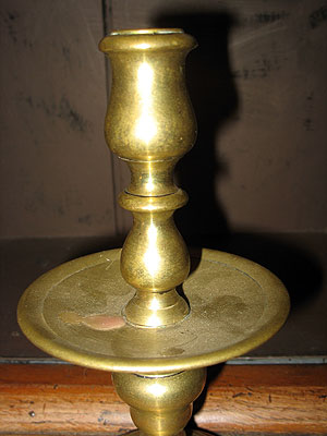 Metalware<br>Archives<br>Brass Heemskerk or Middrip Candlestick